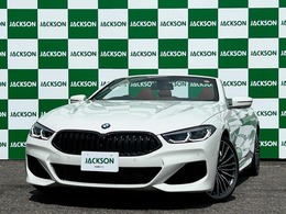 BMW 8シリーズカブリオレ 840d xドライブ Mスポーツ ディーゼルターボ 4WD Harman/Kardon　茶革　電動リア　TV