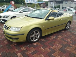 サーブ 9-3カブリオレ ベクター 電動オープン　グレー革　HID　電動シート