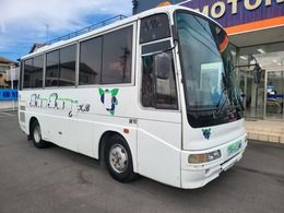 三菱ふそう エアロミディ 観光バス　29人乗り 29人乗り　観光バス　自動ドア　6速MT