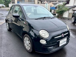 フィアット 500(チンクエチェント) 1.2 ポップ 検R7.8走行7.7万km純正黒CDキーレスETC