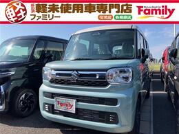 スズキ スペーシア 660 ハイブリッド X 両側電動スライドドア 届出済未使用車 衝突