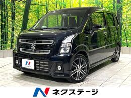 スズキ ワゴンR 660 スティングレー ハイブリッド T 禁煙 ターボ 純正ナビ セーフティサポート
