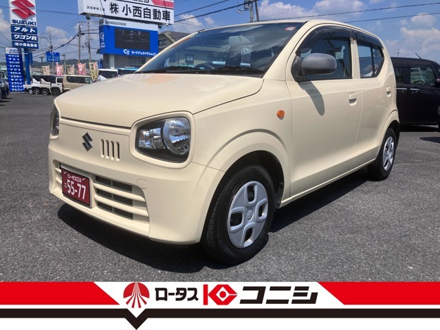 走行距離、2.4万kmのアルト　Lの入荷です。修復歴はございません。ワンオーナー車です。令和9年5月まで車検あります。