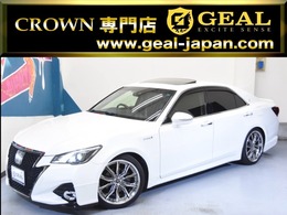 トヨタ クラウンアスリート ハイブリッド 2.5 S Jフロンティア フルエアロ　クレンツェ19インチAW