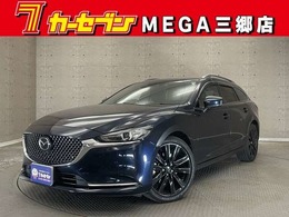 マツダ MAZDA6ワゴン 2.5 25T Sパッケージ 1オーナー全方位カメラ黒革ドラレコ地デジ