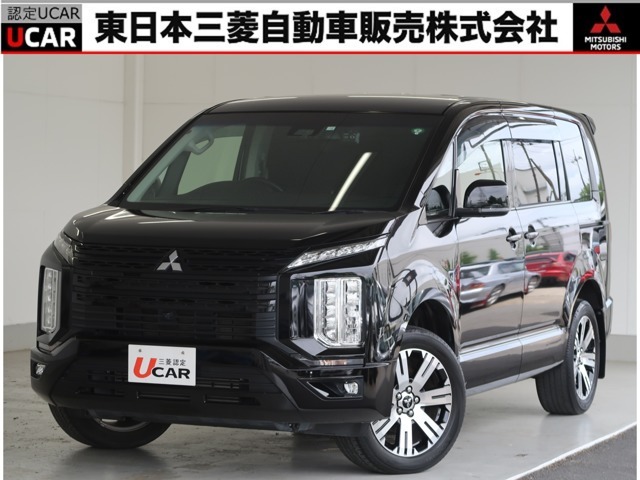 令和2年式　デリカD:5　オールブラックスエディション　4WD　8人乗りが入荷いたしました。