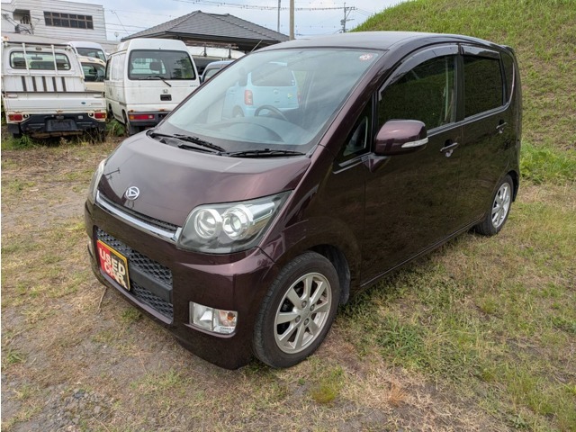 ナビ、TV、スマートキー、純正アルミ、フォグ、オートエアコン、ダイハツ ムーヴカスタム 入庫致しました♪お気軽にお問合せ下さい★