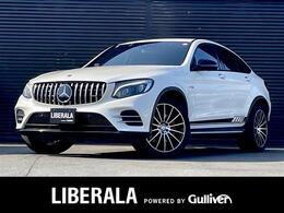メルセデスAMG GLCクーペ 43 4マチック 4WD ACC サンルーフ 赤黒革 ナビTV 360° 20AW