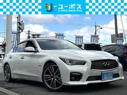 日産 スカイライン 3.5 350GT ハイブリッド タイプSP 車検整備付・禁煙車・全方位支援・TV