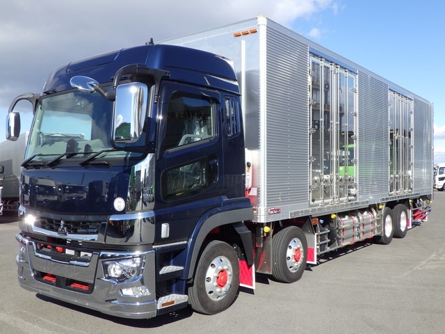 三菱ふそうスーパーグレート　エアサス車渡月丸冷凍車完成品最終値下げ早い者勝ちです 三菱ふそうスーパーグレート エアサス車渡月丸冷凍車完成品最終