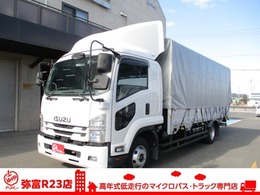 いすゞ フォワード 積載3.5トン　幌　ベッド付き 