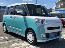 ダイハツ ムーヴキャンバス 660 ストライプス Gターボ 届出済未使用車/LEDライト/スマアシ