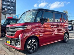 スズキ スペーシア 660 カスタム ハイブリッド XSターボ 届出済未使用車　両側P/Sドア