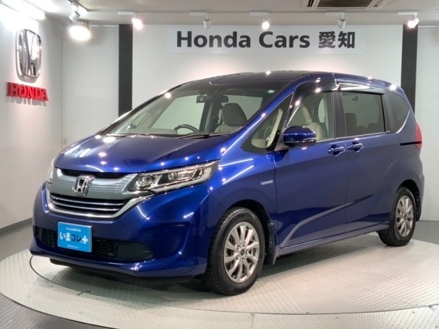 全国納車可 第三者機関証明書付 いまコレ＋新品マット付 最長5年保証 ナビVXM-185VFi TV Rカメラ CD録音 BTオ-ディオ DVD装備のフリードハイブリッド Gホンダセンシング入庫！