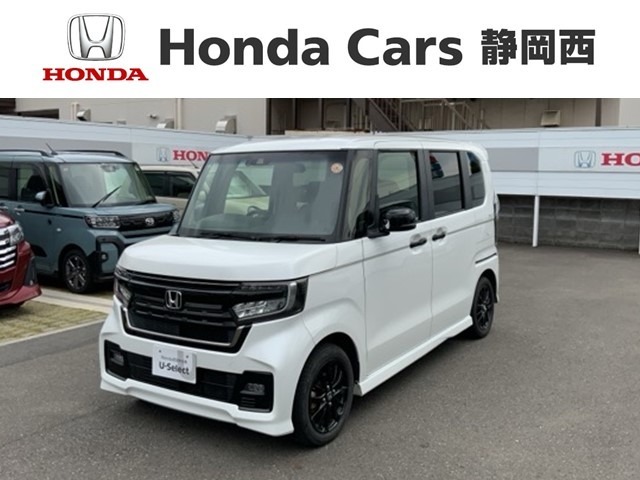 全国納車可 第三者機関証明書付 Honda SENSING 2年保証 ナビVXM-224VFI フルセグ　Rカメラ CD録音 BTオーディオ DVD シ-トヒ-タ-装備のN-BOXカスタム L入庫！