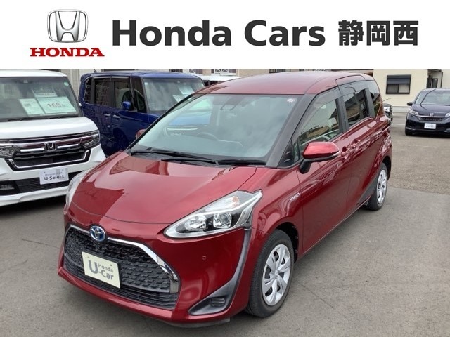 全国納車可 第三者機関証明書付 1年保証 ナビ フルセグ Rカメラ マルチビュ- BTオ-ディオ ドラレコ ETC 両側電動ドア 横滑り防止装備のトヨタのシエンタハイブリッド ファンベースG入庫！