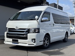 トヨタ ハイエース 2.7 グランドキャビン 4WD プッシュスタート　社外ナビ　フルセグTV