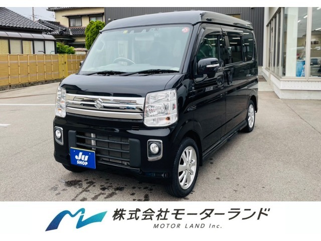 R2年式、スズキ、エブリイワゴン、PZターボスペシャル、4WD、ナビ、TV、ETC、バックカメラ、両側電動スライドドア、オートステップ、前後ドラレコ、シートカバー