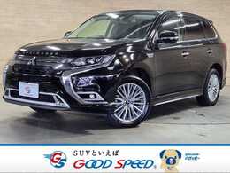 三菱 アウトランダーPHEV 2.4 G プラスパッケージ 4WD 新品タイヤ交換済 全方位カメラ　純正ナビT