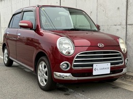 ダイハツ ミラジーノ 660 プレミアムX 茶革ハーフシート/ナビ/モモステアリング/