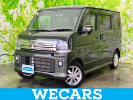 スズキ エブリイワゴン 660 PZターボ 4WD 新品タイヤ/ディスプレイオーディオ/セーフ