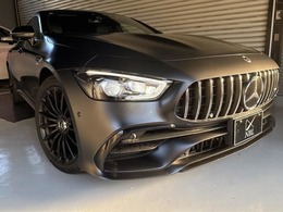 メルセデスAMG GT 4ドアクーペ 43 4マチックプラス AMG ライドコントロール プラスパッケージ 4WD MP202301 グラファイトグレーマグノ/AMGRIDE