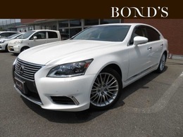 レクサス LS 460 バージョンC Iパッケージ サンルーフ　黒革PWシート　シートH+クーラ