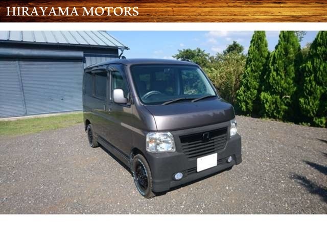 HONDA VAMOS ORIGINAL グレー×ブラック@4WD ・ マニュアル5速 ・ FRバンパー ・ 新品タイヤ