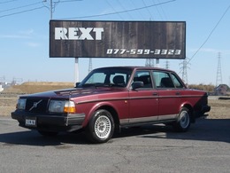 ボルボ 240 GL ワンオーナー　コロナAW　黒革シート　フル