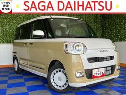 ダイハツ ムーヴキャンバス 660 ストライプス G 両パワスラ/PUSHスタ-ト/コ-ナ-センサ-