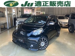 トヨタ iQ 1.3 130G MTゴー レザーパッケージ モデリスタエアロ＆マフラー・6速MT・社外