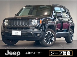 ジープ レネゲード トレイルホーク 4WD 純正ナビ/フルセグTV/CarPlay/ブラインドス