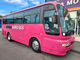 三菱ふそう エアロミディ 観光バス　サロン仕様 29人乗り　6速マニュアル　ターボ