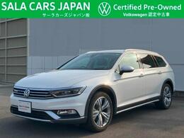 フォルクスワーゲン パサートオールトラック TDI 4モーション アドバンス ディーゼルターボ 4WD 革シート　シートエアコン　全周囲カメラ