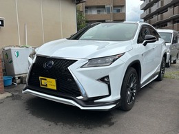 レクサス RX 450h Fスポーツ 4WD ガラコ済 TRDフルエアロ マフラー