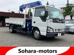 いすゞ エルフ クレーン付き 吊上重荷　2.64t