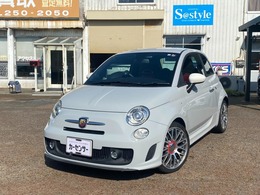 アバルト 500 1.4 赤皮シート Aftermarketマフラー ドラレコ