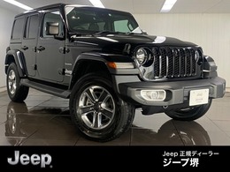ジープ ラングラー アンリミテッド サハラ 2.0L 4WD 認定中古車保証付　レザーシート　AppleCar