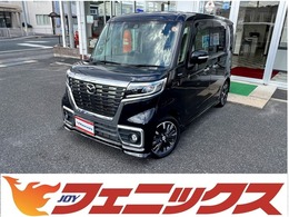 マツダ フレアワゴン 660 カスタムスタイル ハイブリッド XS 純正8インチSDナビ　全方位モニター　両側