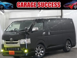 トヨタ ハイエースバン 2.0 スーパーGL ダークプライム ロングボディ 両側電動スライドドア/ローダウン/LEDフォ