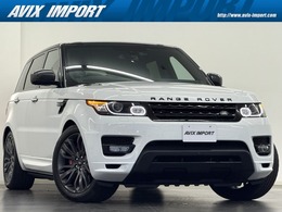 ランドローバー レンジローバースポーツ HST 4WD Aダイナミクス BLACK-PACK 黒赤革 BSM 21AW