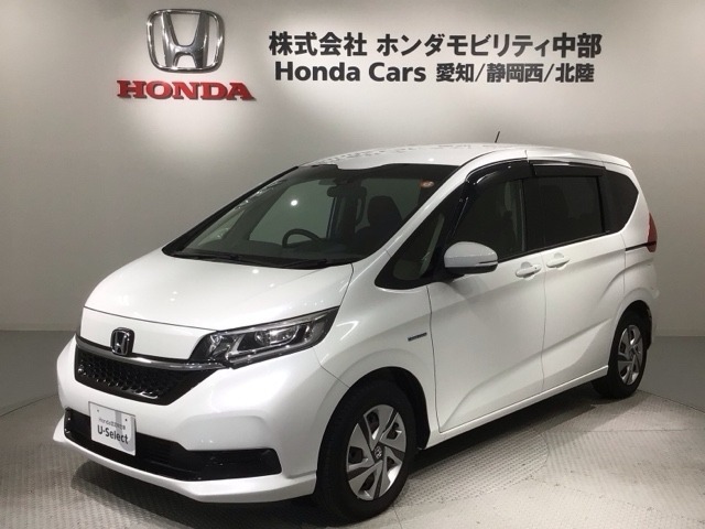 全国納車可　第三者機関証明書付　最長5年保証　ワンオ-ナ-　ナビVXM-217VFNiTV　Rカメラ　CD録音　BTオ-ディオ　DVD　ETC装備のフリードハイブリッド　Gホンダセンシング入庫！