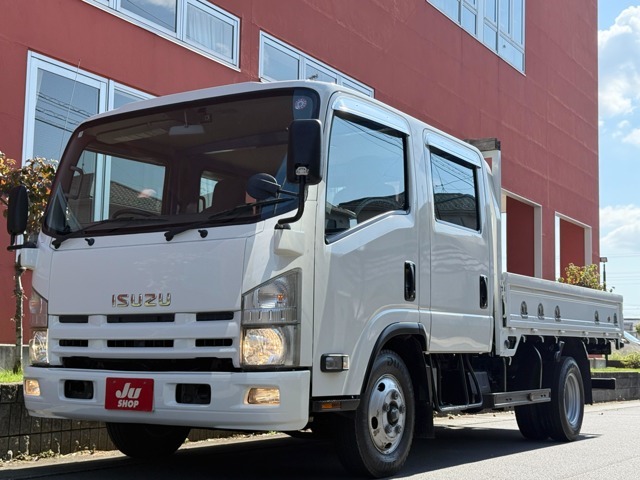 いすゞ エルフ 3.0 ダブルキャブ フルフラットロー ディーゼル