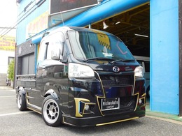 ダイハツ ハイゼットトラック 660 ジャンボ 3方開 カスタム・ナビ/テレビ・アルミ装備