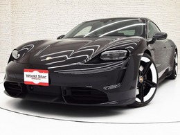 ポルシェ タイカン ターボ 4シート 4WD OP264/スポーツクロノPKG/黒茶本革/BOSE