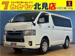 トヨタ ハイエースバン 2.8 スーパーGL ダークプライムII ロングボディ ディーゼルターボ 4WD ユーザー買取両側パワスラETCドラレコ