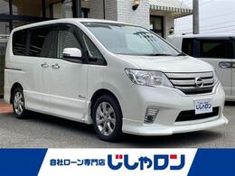日産 セレナ 2.0 ハイウェイスター S-HYBRID エアロモード 社外ナビ フリップダウンモニター