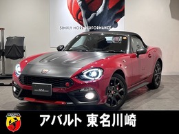 アバルト 124スパイダー 1.4 ブラックレザーシート　シートヒーター
