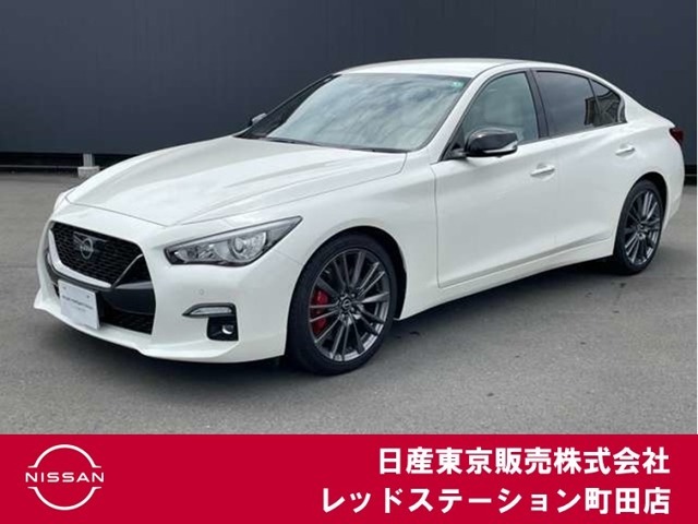 スカイライン400Rの展示・試乗車で使っていた1台が入って来ました。