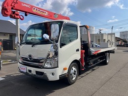 日野自動車 デュトロ クレーン ラジコン付き・メンテナンスノート